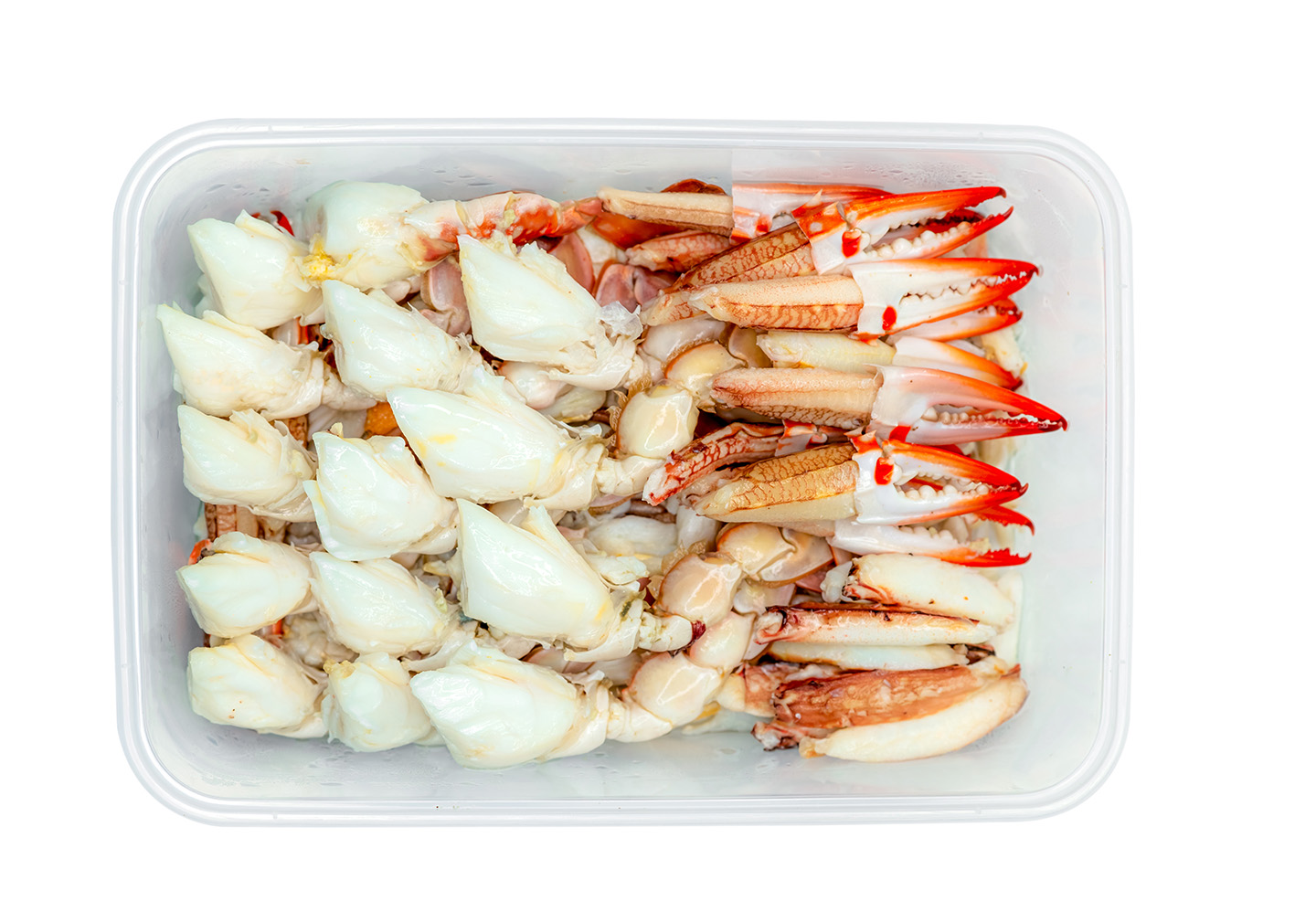 White crab clearance meat